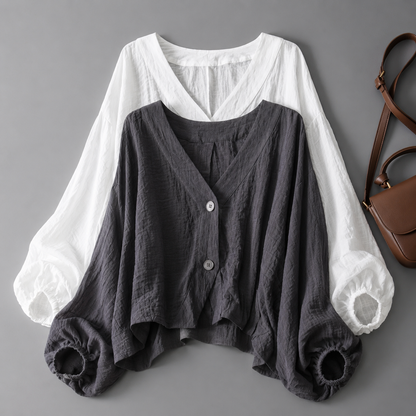 Aurora Linen Blouse