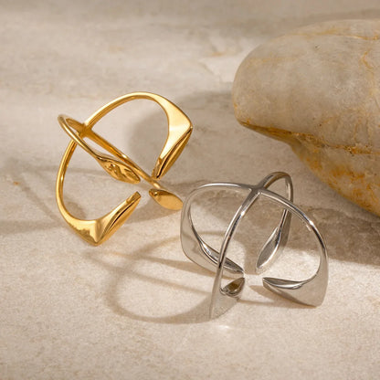 Four Points Sterling Silver Ring