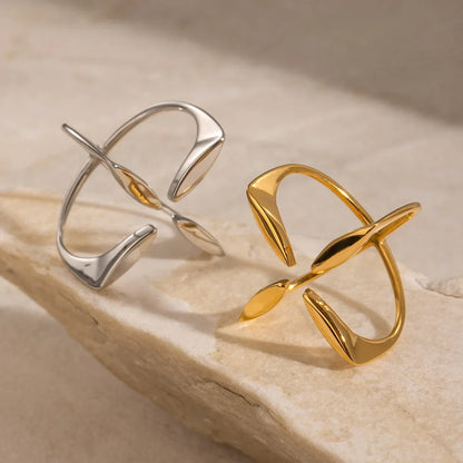 Four Points Sterling Silver Ring