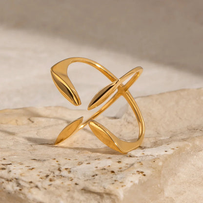 Four Points Sterling Silver Ring