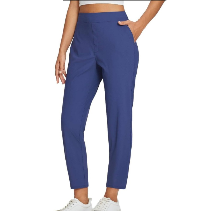 Women’s High-Waisted Zip-Pocket Trousers